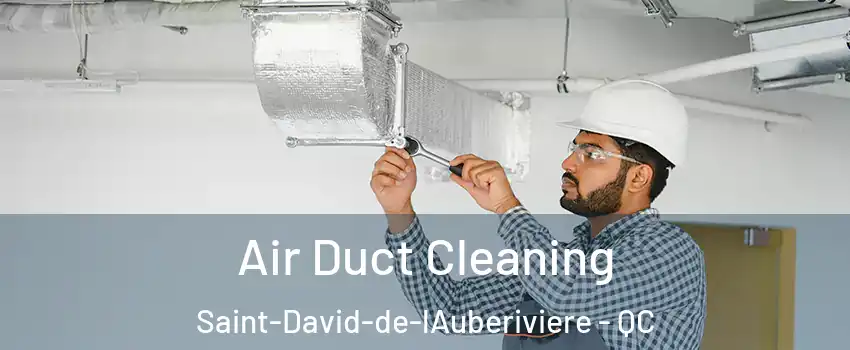  Air Duct Cleaning Saint-David-de-lAuberiviere - QC