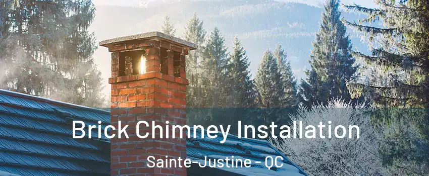 Brick Chimney Installation Sainte-Justine - QC