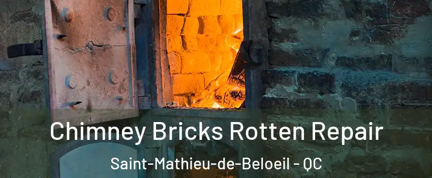 Chimney Bricks Rotten Repair Saint-Mathieu-de-Beloeil - QC