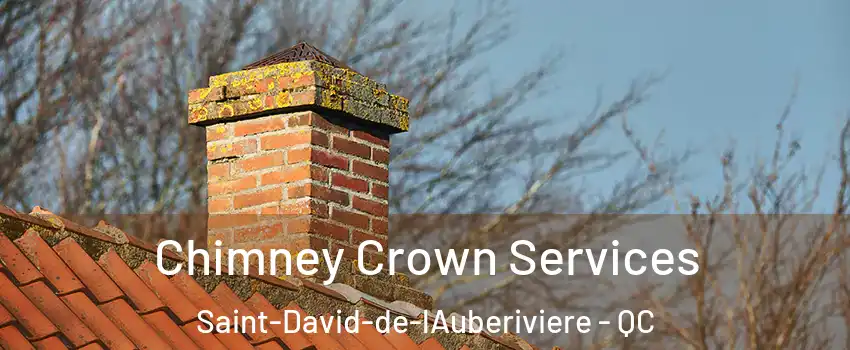 Chimney Crown Services Saint-David-de-lAuberiviere - QC