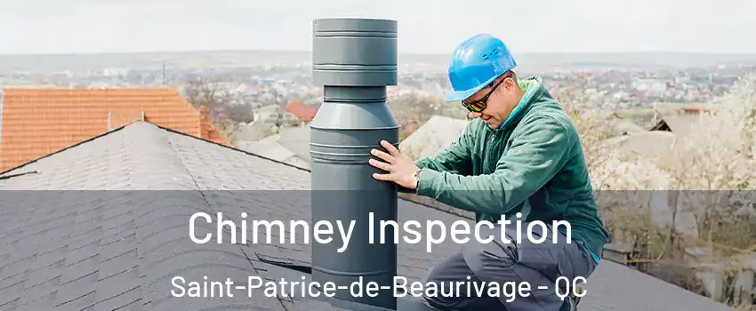 Chimney Inspection Saint-Patrice-de-Beaurivage - QC