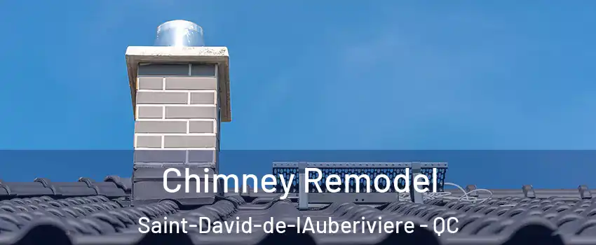 Chimney Remodel Saint-David-de-lAuberiviere - QC