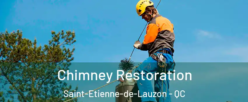 Chimney Restoration Saint-Etienne-de-Lauzon - QC