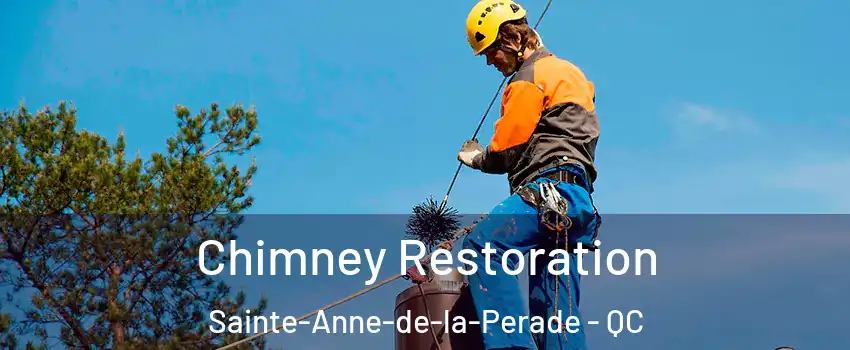 Chimney Restoration Sainte-Anne-de-la-Perade - QC