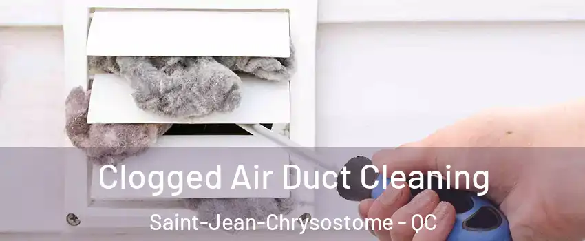 Clogged Air Duct Cleaning Saint-Jean-Chrysostome - QC