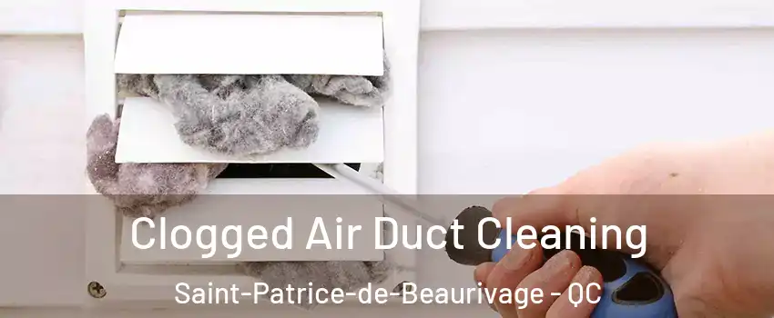 Clogged Air Duct Cleaning Saint-Patrice-de-Beaurivage - QC