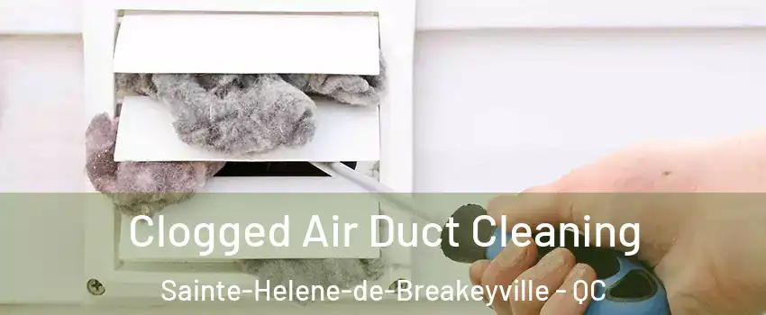 Clogged Air Duct Cleaning Sainte-Helene-de-Breakeyville - QC