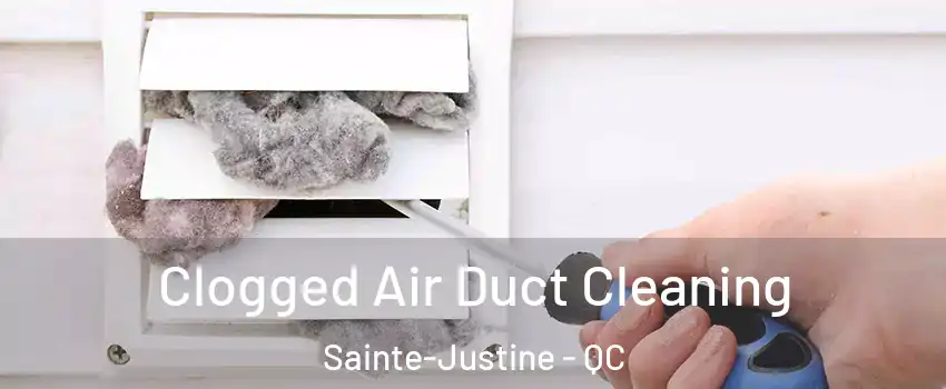 Clogged Air Duct Cleaning Sainte-Justine - QC