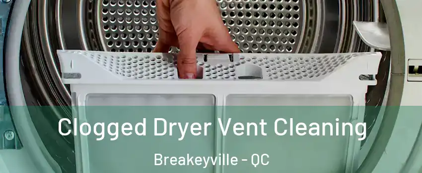 Clogged Dryer Vent Cleaning Breakeyville - QC