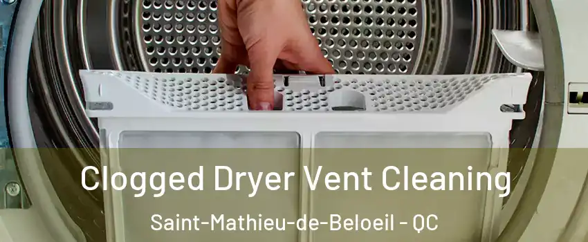 Clogged Dryer Vent Cleaning Saint-Mathieu-de-Beloeil - QC