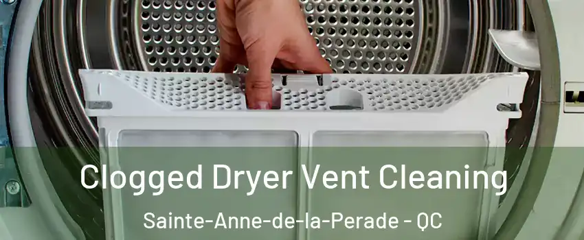 Clogged Dryer Vent Cleaning Sainte-Anne-de-la-Perade - QC