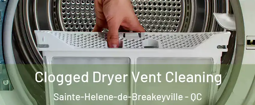 Clogged Dryer Vent Cleaning Sainte-Helene-de-Breakeyville - QC