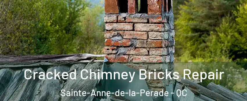 Cracked Chimney Bricks Repair Sainte-Anne-de-la-Perade - QC