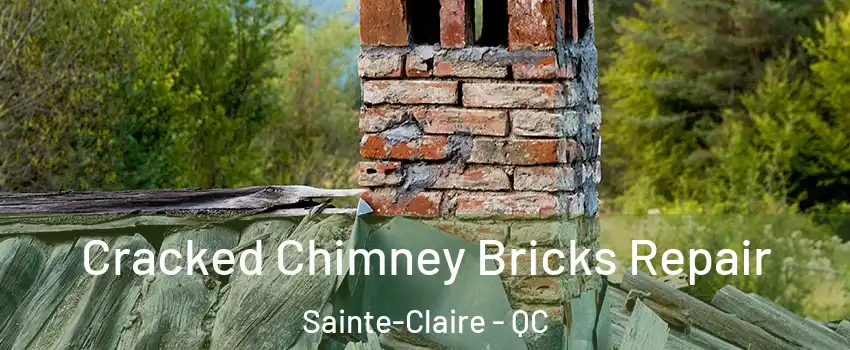 Cracked Chimney Bricks Repair Sainte-Claire - QC
