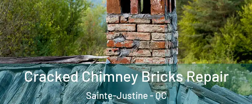 Cracked Chimney Bricks Repair Sainte-Justine - QC
