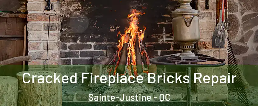  Cracked Fireplace Bricks Repair Sainte-Justine - QC