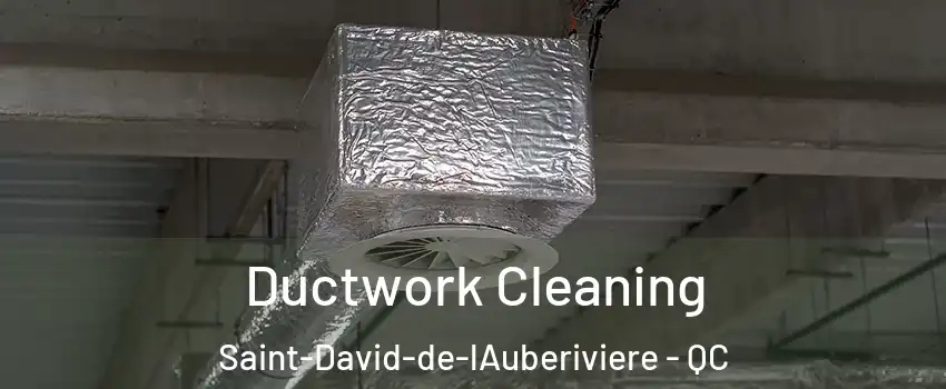 Ductwork Cleaning Saint-David-de-lAuberiviere - QC