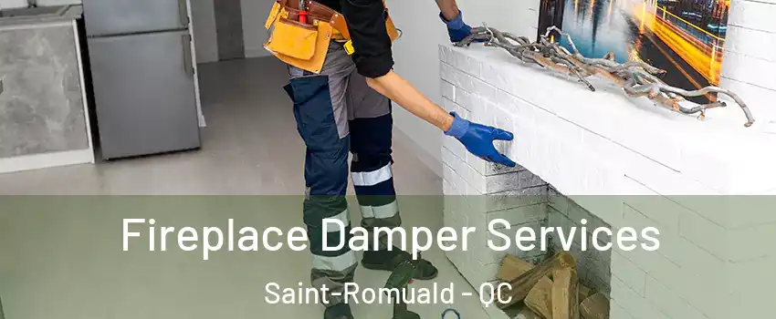Fireplace Damper Services Saint-Romuald - QC