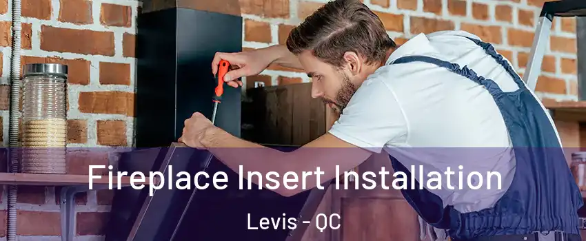 Fireplace Insert Installation Levis - QC