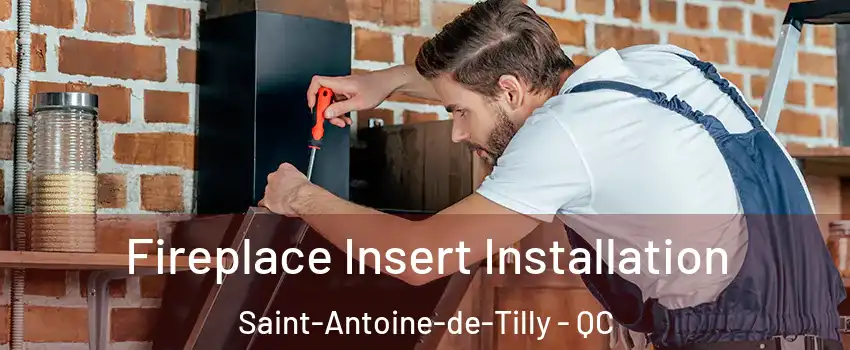  Fireplace Insert Installation Saint-Antoine-de-Tilly - QC