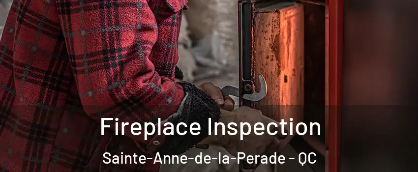 Fireplace Inspection Sainte-Anne-de-la-Perade - QC