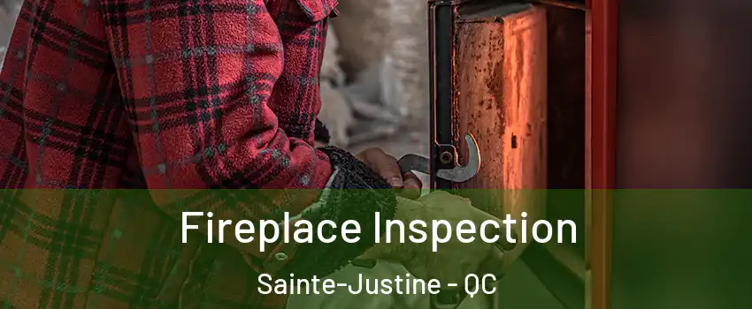 Fireplace Inspection Sainte-Justine - QC
