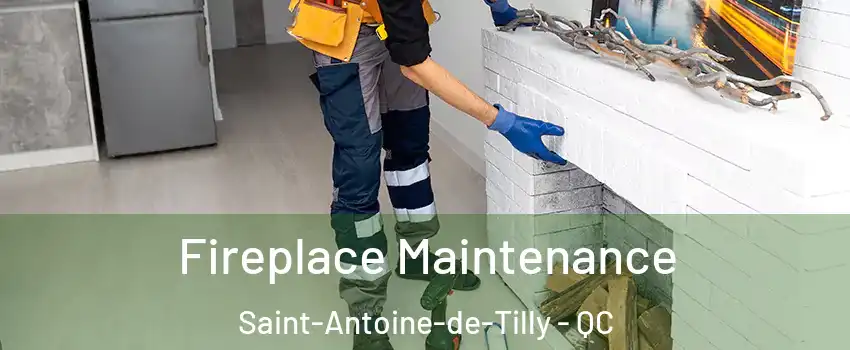 Fireplace Maintenance Saint-Antoine-de-Tilly - QC