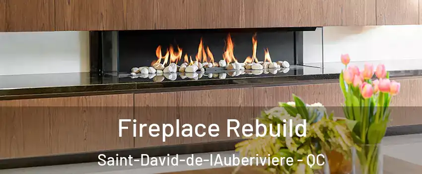  Fireplace Rebuild Saint-David-de-lAuberiviere - QC