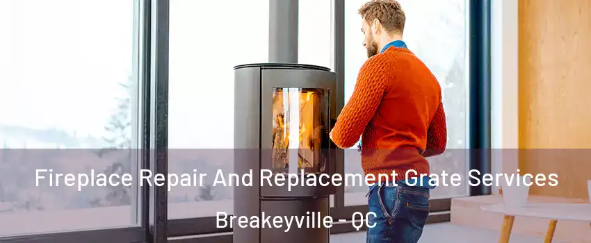 Fireplace Repair And Replacement Grate Services Breakeyville - QC