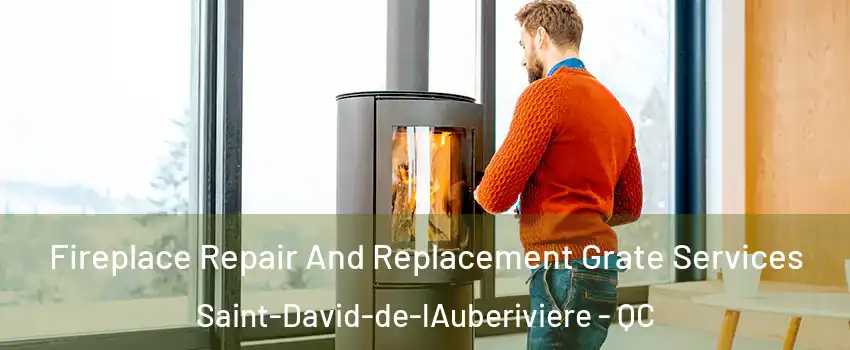 Fireplace Repair And Replacement Grate Services Saint-David-de-lAuberiviere - QC