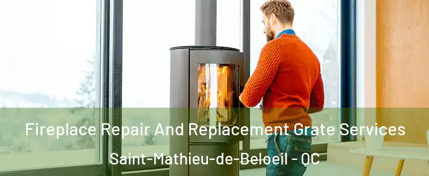 Fireplace Repair And Replacement Grate Services Saint-Mathieu-de-Beloeil - QC