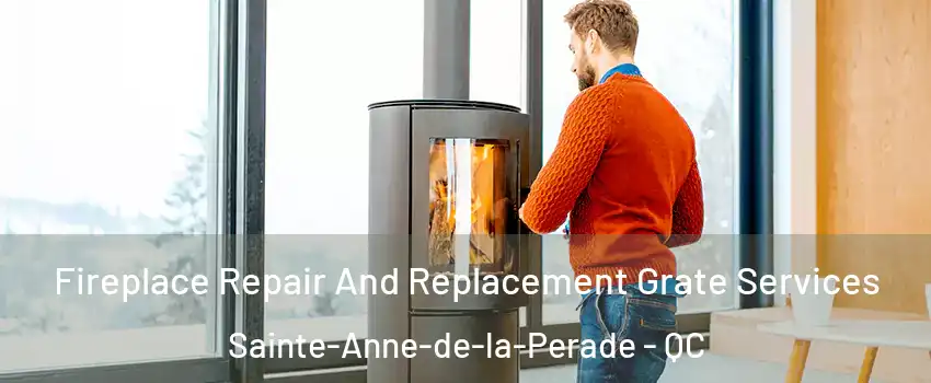 Fireplace Repair And Replacement Grate Services Sainte-Anne-de-la-Perade - QC