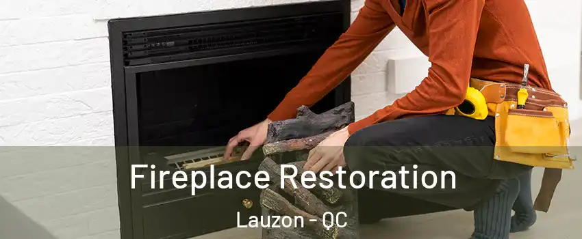 Fireplace Restoration Lauzon - QC