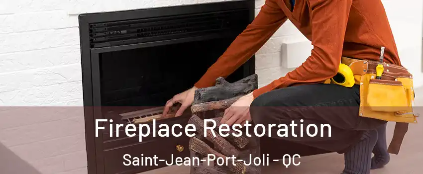 Fireplace Restoration Saint-Jean-Port-Joli - QC