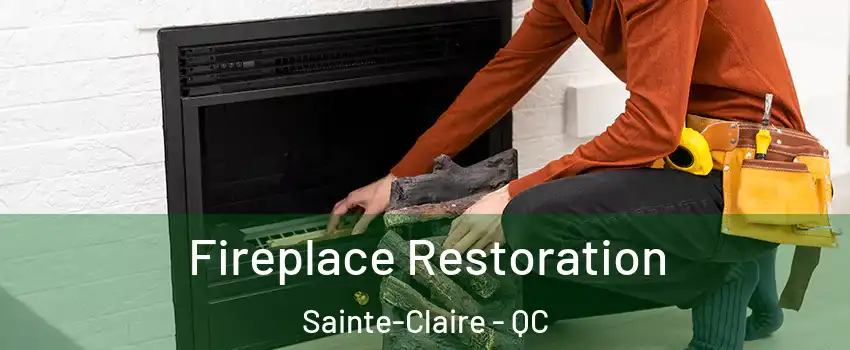 Fireplace Restoration Sainte-Claire - QC
