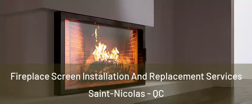  Fireplace Screen Installation And Replacement Services Saint-Nicolas - QC