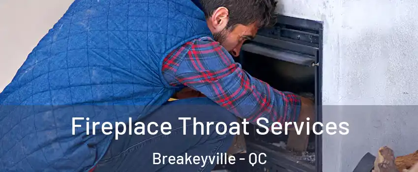  Fireplace Throat Services Breakeyville - QC