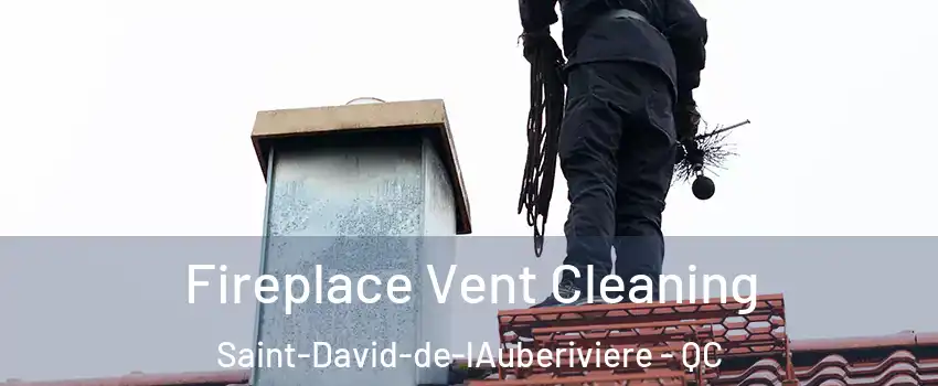 Fireplace Vent Cleaning Saint-David-de-lAuberiviere - QC