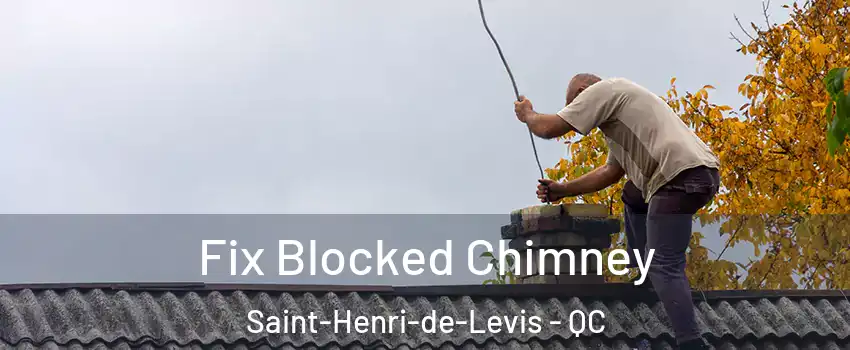  Fix Blocked Chimney Saint-Henri-de-Levis - QC