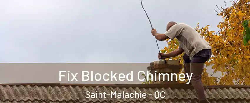 Fix Blocked Chimney Saint-Malachie - QC