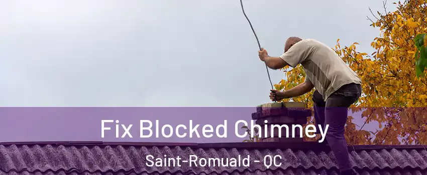 Fix Blocked Chimney Saint-Romuald - QC