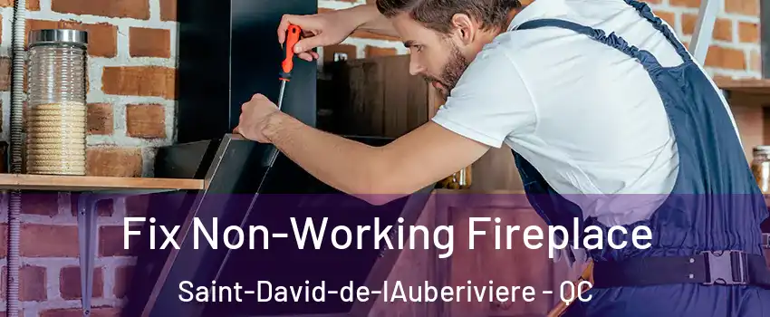  Fix Non-Working Fireplace Saint-David-de-lAuberiviere - QC