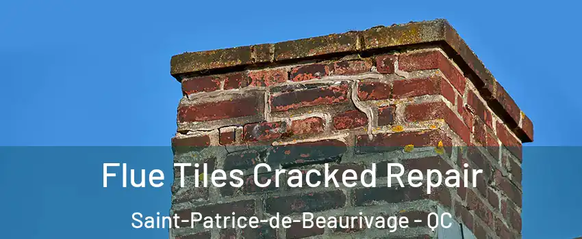 Flue Tiles Cracked Repair Saint-Patrice-de-Beaurivage - QC