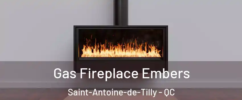 Gas Fireplace Embers Saint-Antoine-de-Tilly - QC