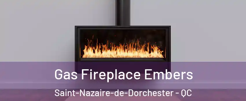 Gas Fireplace Embers Saint-Nazaire-de-Dorchester - QC