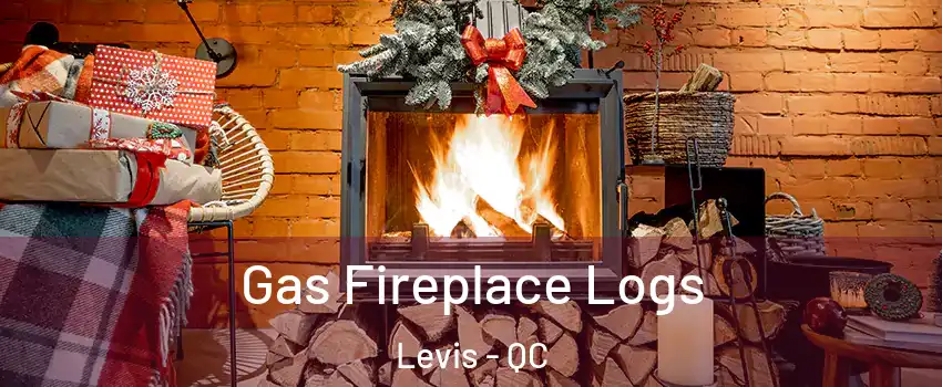 Gas Fireplace Logs Levis - QC