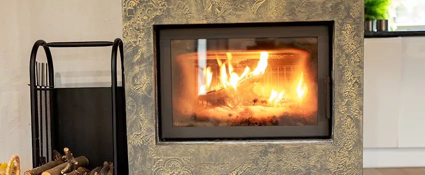 Decorative Electric Fireplace Installation in Levis, QC