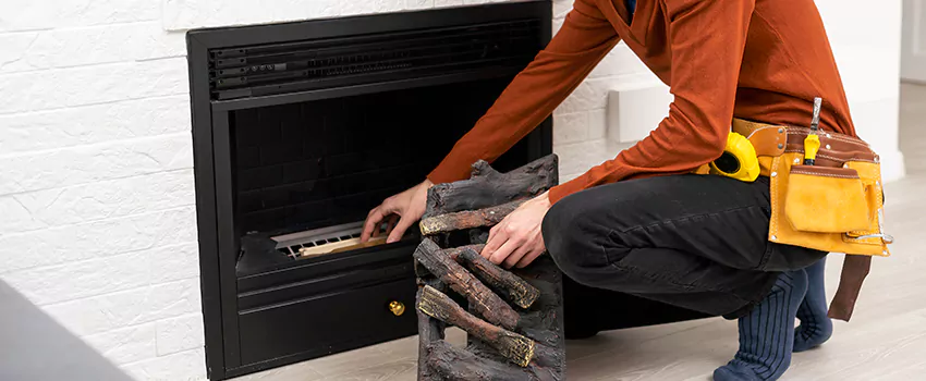 Metal Fireplace Installation in Levis, Quebec