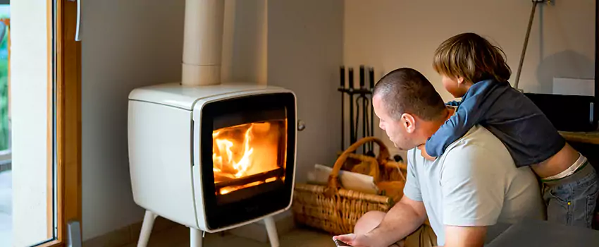 Morso Cast Iron Fireplace Insert Installation in Levis, QC