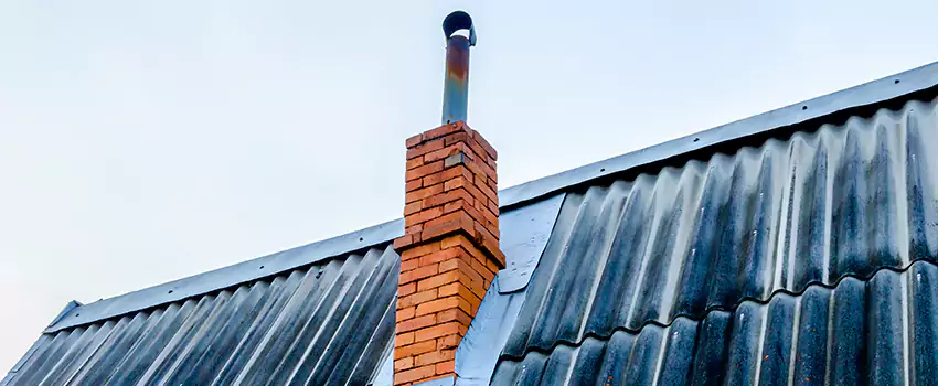 Aluminium Chimney Flashing Repair in Levis, QC